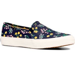 Keds x Rifle Paper Co. double decker slip-on